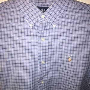 Polo Ralph Lauren casual button down shirt blue